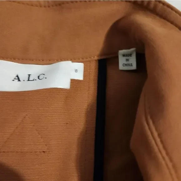 A.L.C. Tan Bomber Jacket - Picture 10 of 14